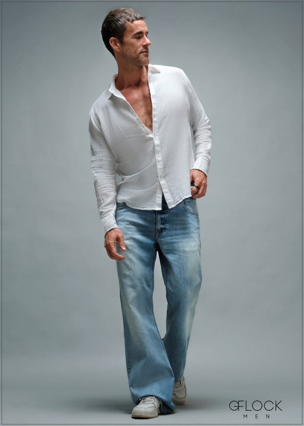 Men's Bootcut Jean - Short Length - 010925