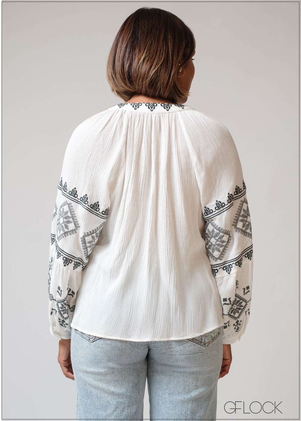 Embroidery Top - 230625