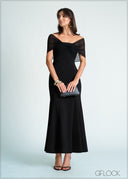 Knot Detail Maxi Dress - 170726