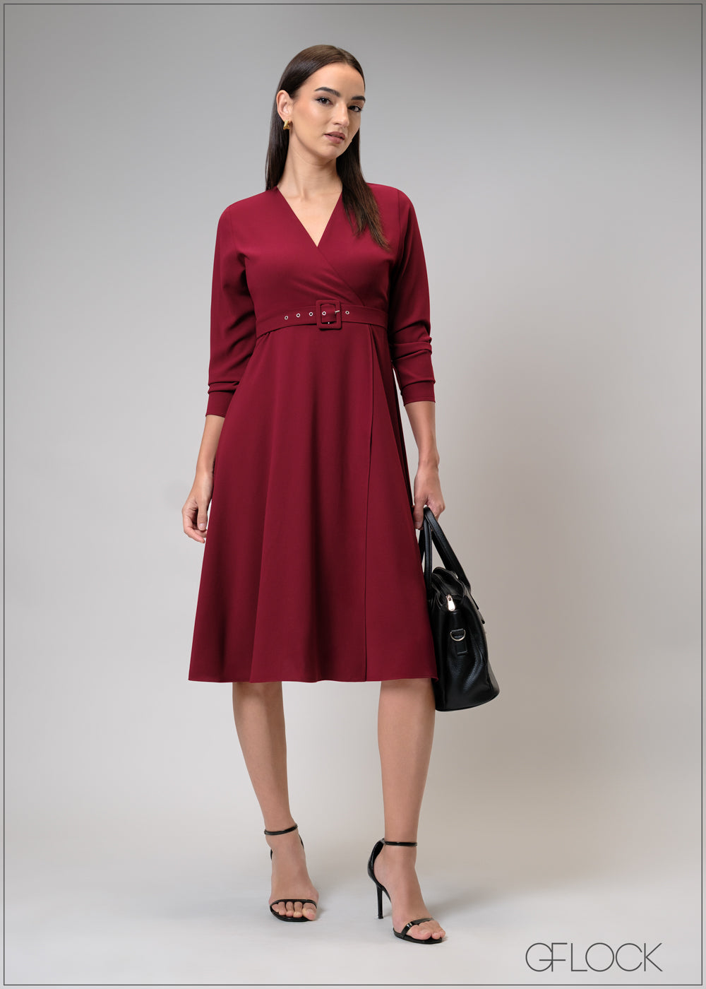 Midi Length Dress - 210725