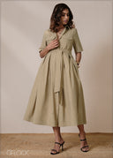 Pocket Detailed Dress - 220826