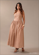 Bust Detail Dress - 290726