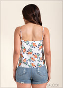 Printed Cami Top - 221123