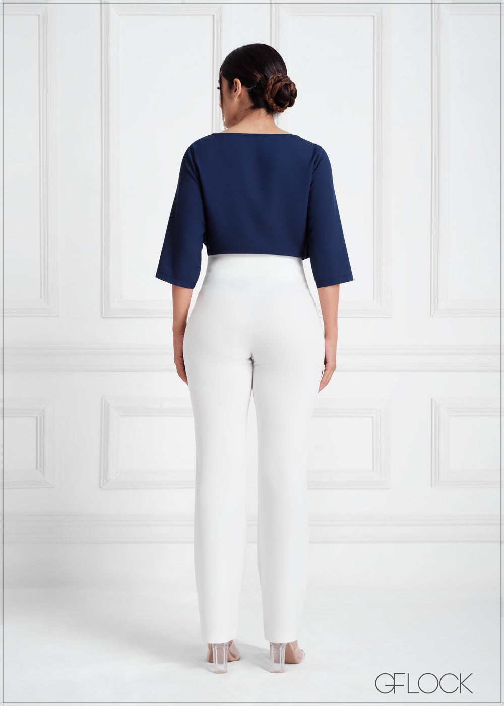 High Waist Straight Leg Pant - 050523