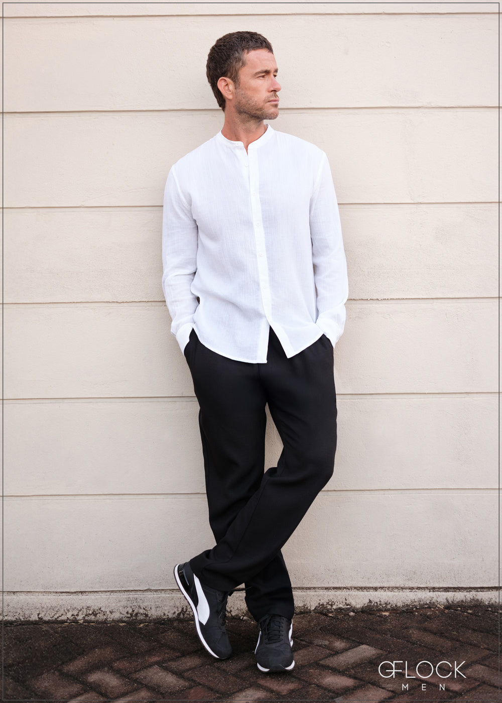 Textured Comfort Trousers - 220325