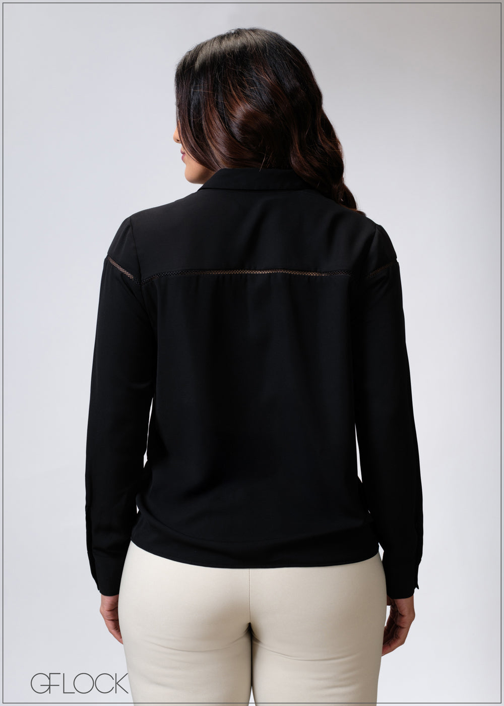 Top With Lace Trim - 020625