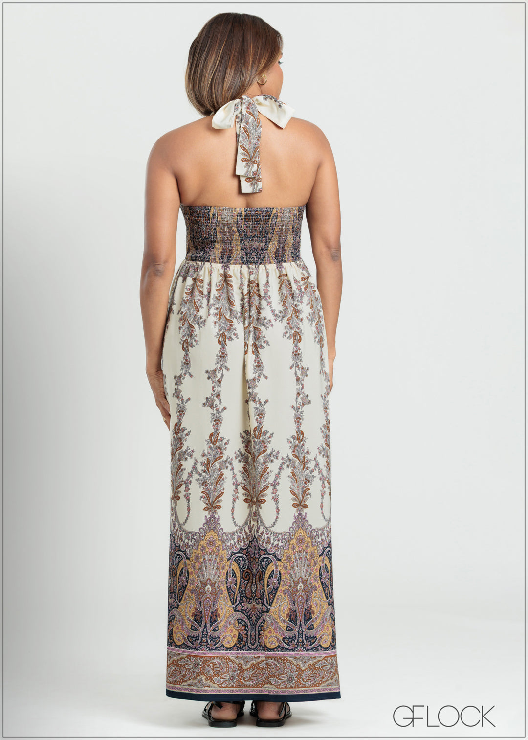 Halter Neck Dress - 090725