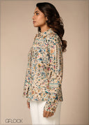 Printed Top - 100426