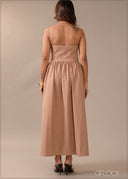 Bust Detail Dress - 290726