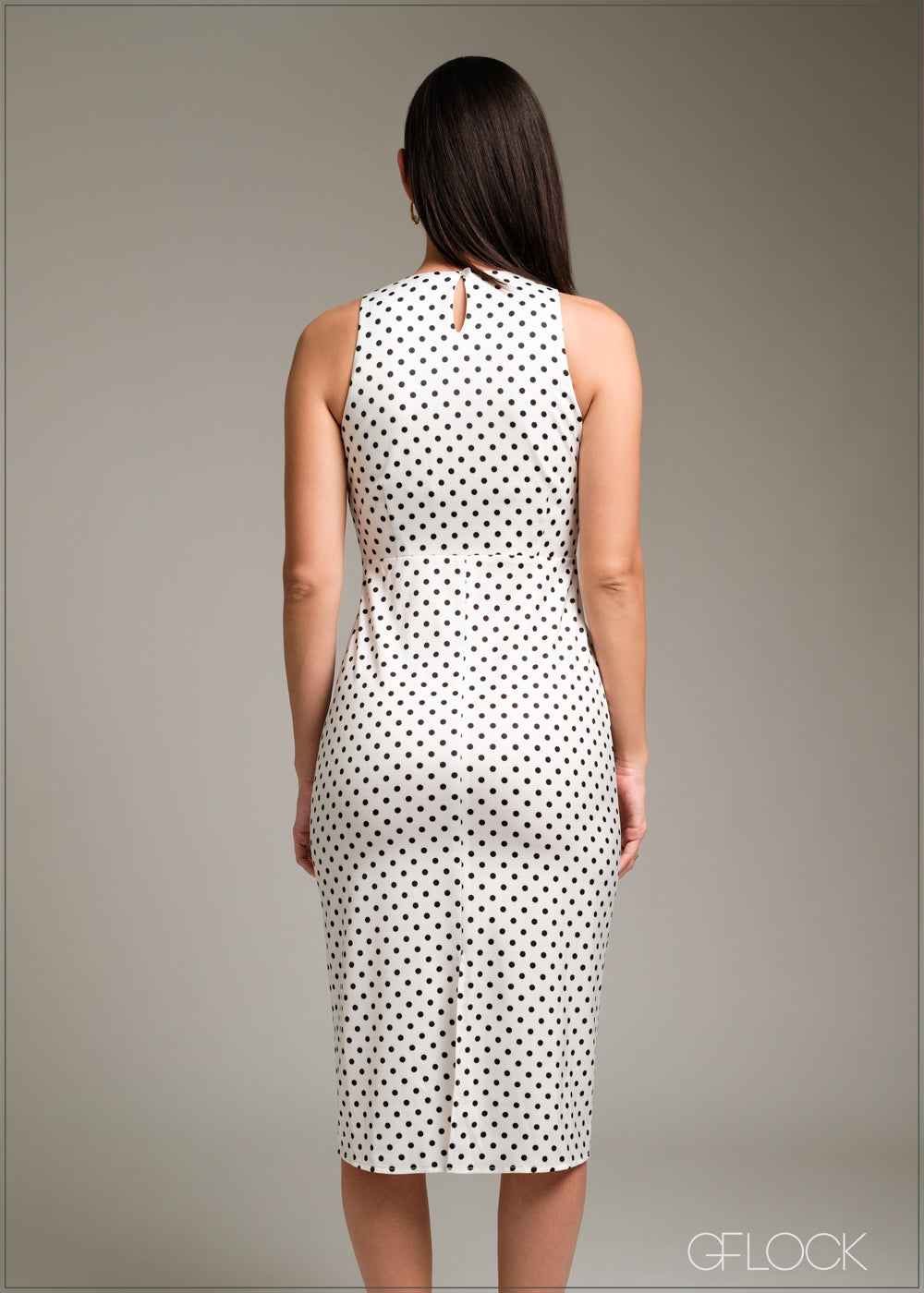 Printed Midi Dress - 080925