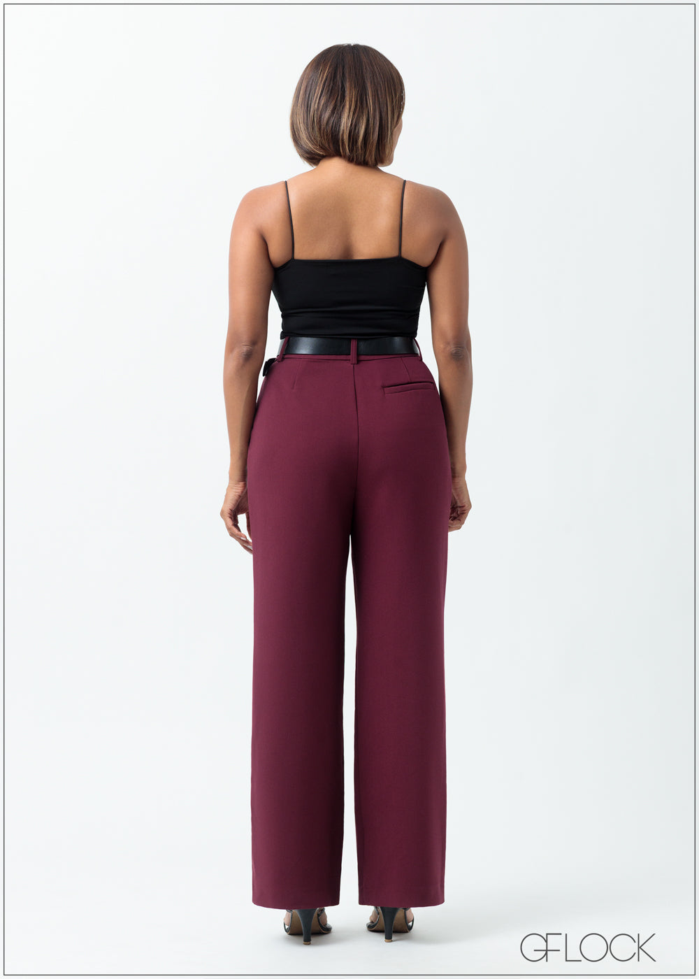 High Waist Pant With Pleats - 160625