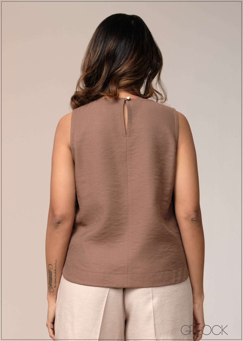 Sleeveless Basic Top - 031125