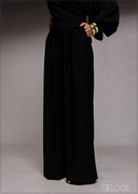 Pleated Wide Leg Pants - 220526