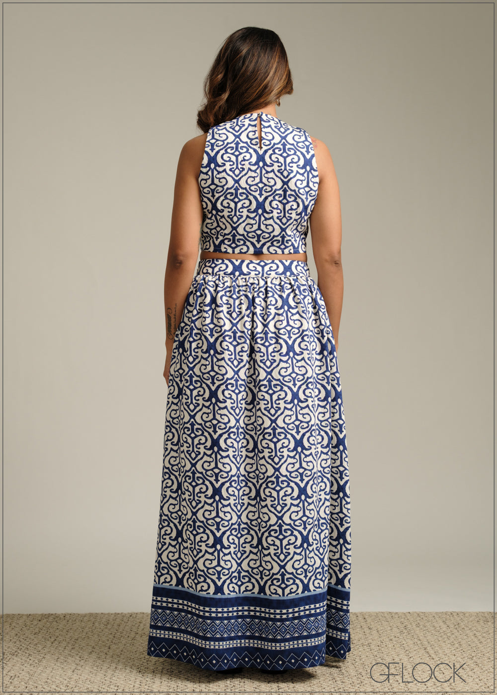 Printed Skirt - 190925