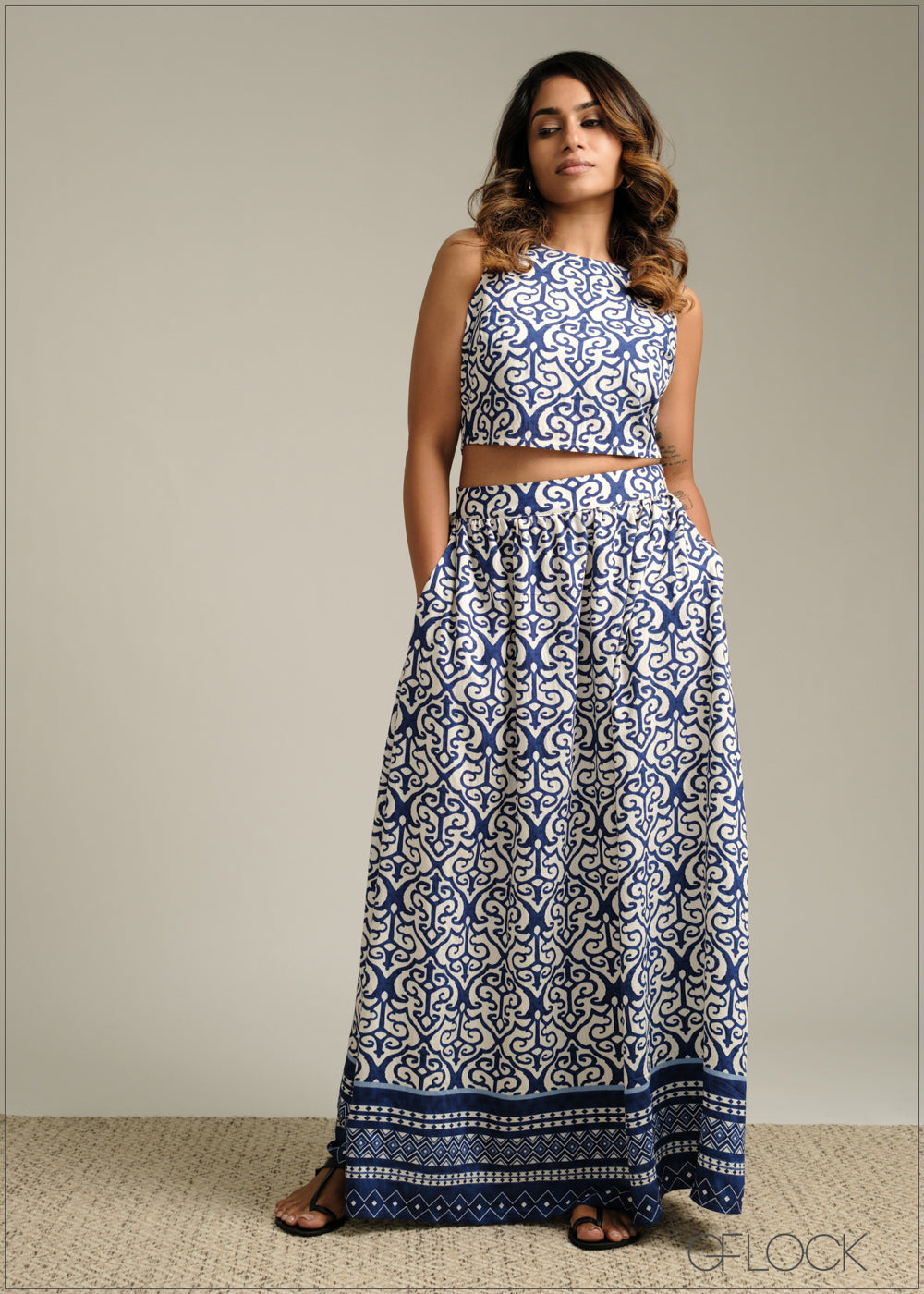 Printed Skirt - 190925