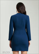 Mini Blazer Dress - 080825