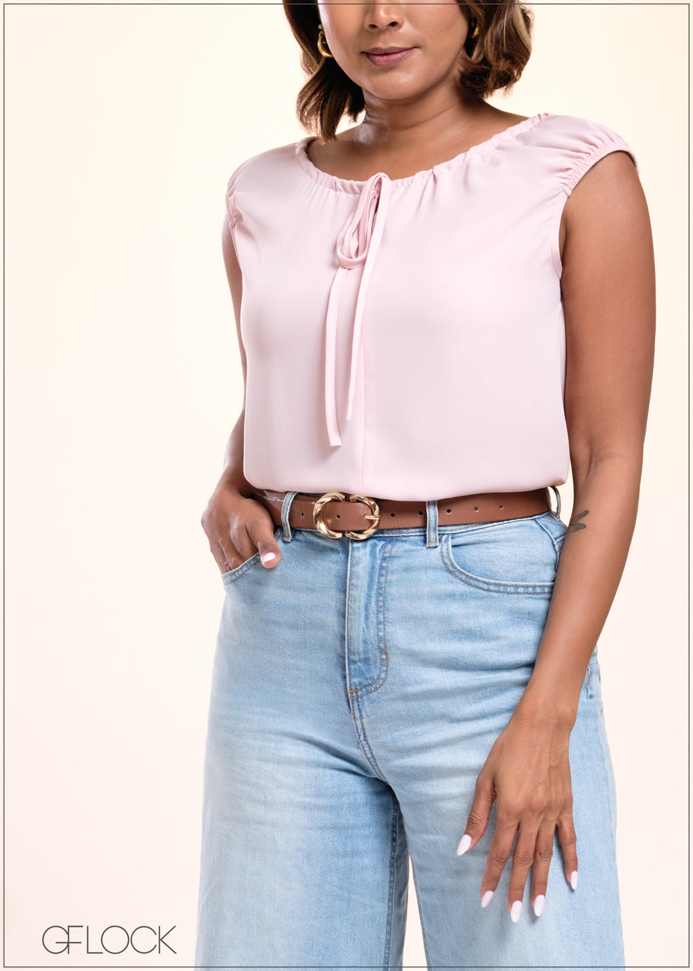 Puff Sleeve Top - 040825