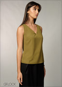 V-Neck Tank Top - 060726