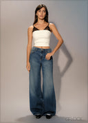 Wide Leg Jean - Long Length - 250626