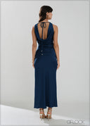 Open Back Cowl Dress - women’s dress alternate view - GFLOCK Sri Lanka