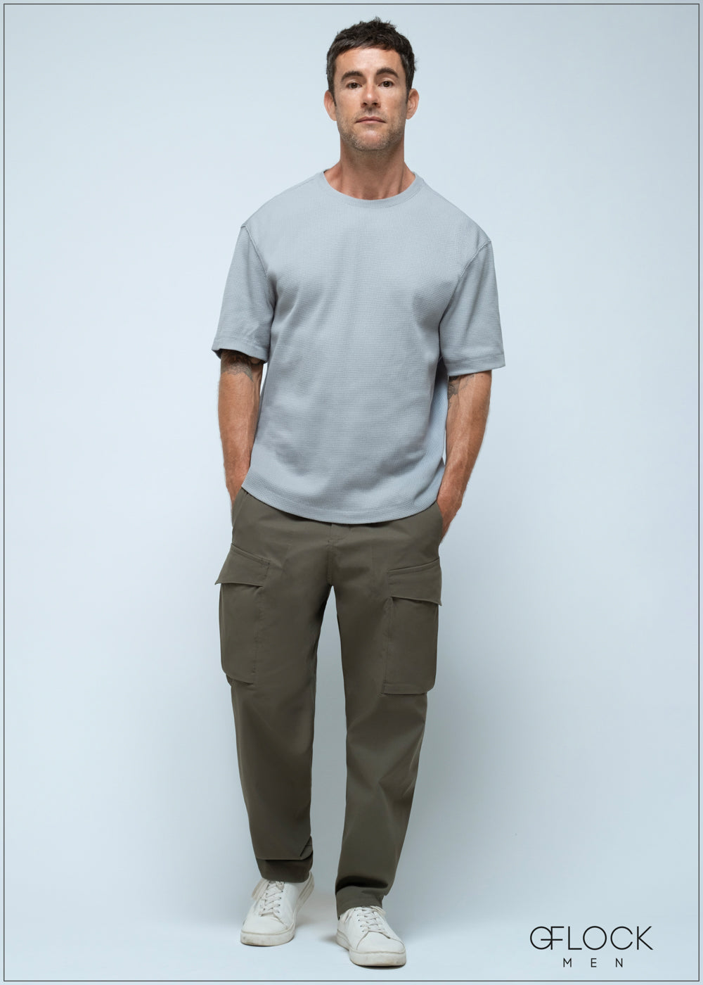 Textured Oversize T-Shirt - 110925