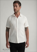 Normal Collar Short Sleeve Shirt - 080426