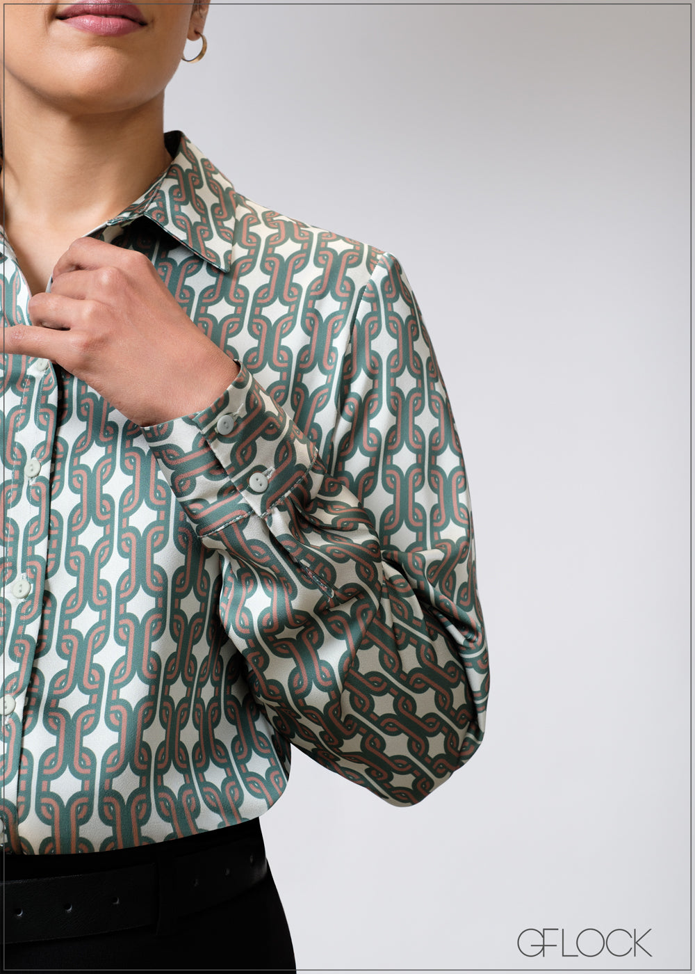 Printed Basic Shirt - 020625