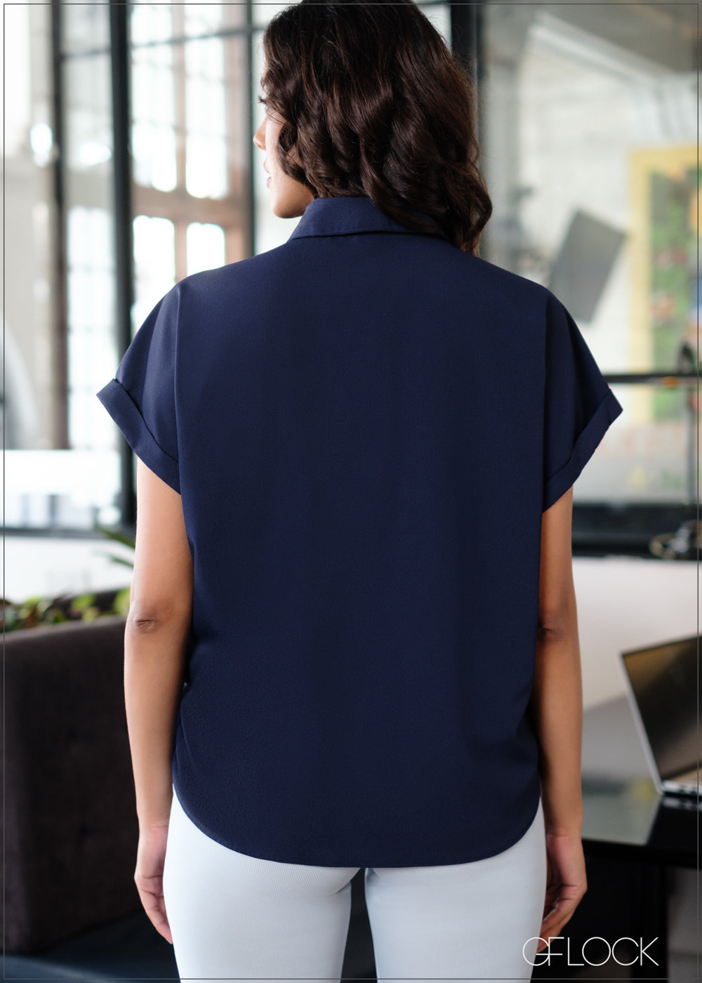 Flare Leg Rib Pant - 040923