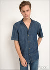 Revere Collar Short Sleeve Shirt - 250724