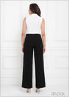 Wide Leg Pant - Short Length - 150923