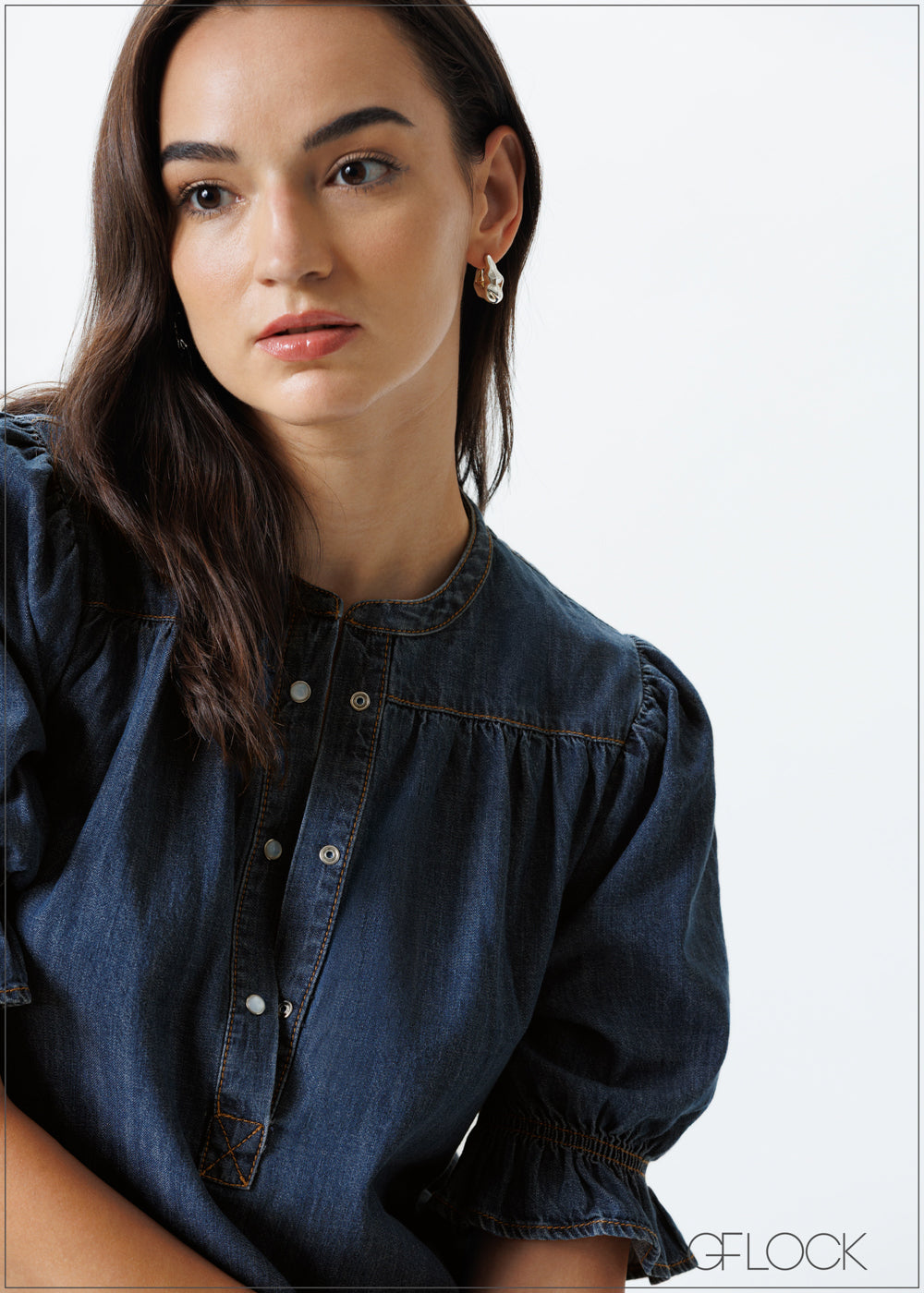 Short Denim Dress