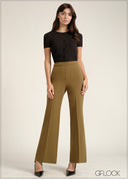 Button Down Rib T-Shirt - 030826
