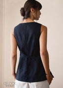 Boat Neck Tunic Top - 030426
