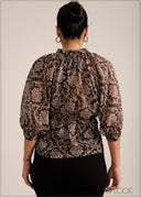 High Neck Top - 261026