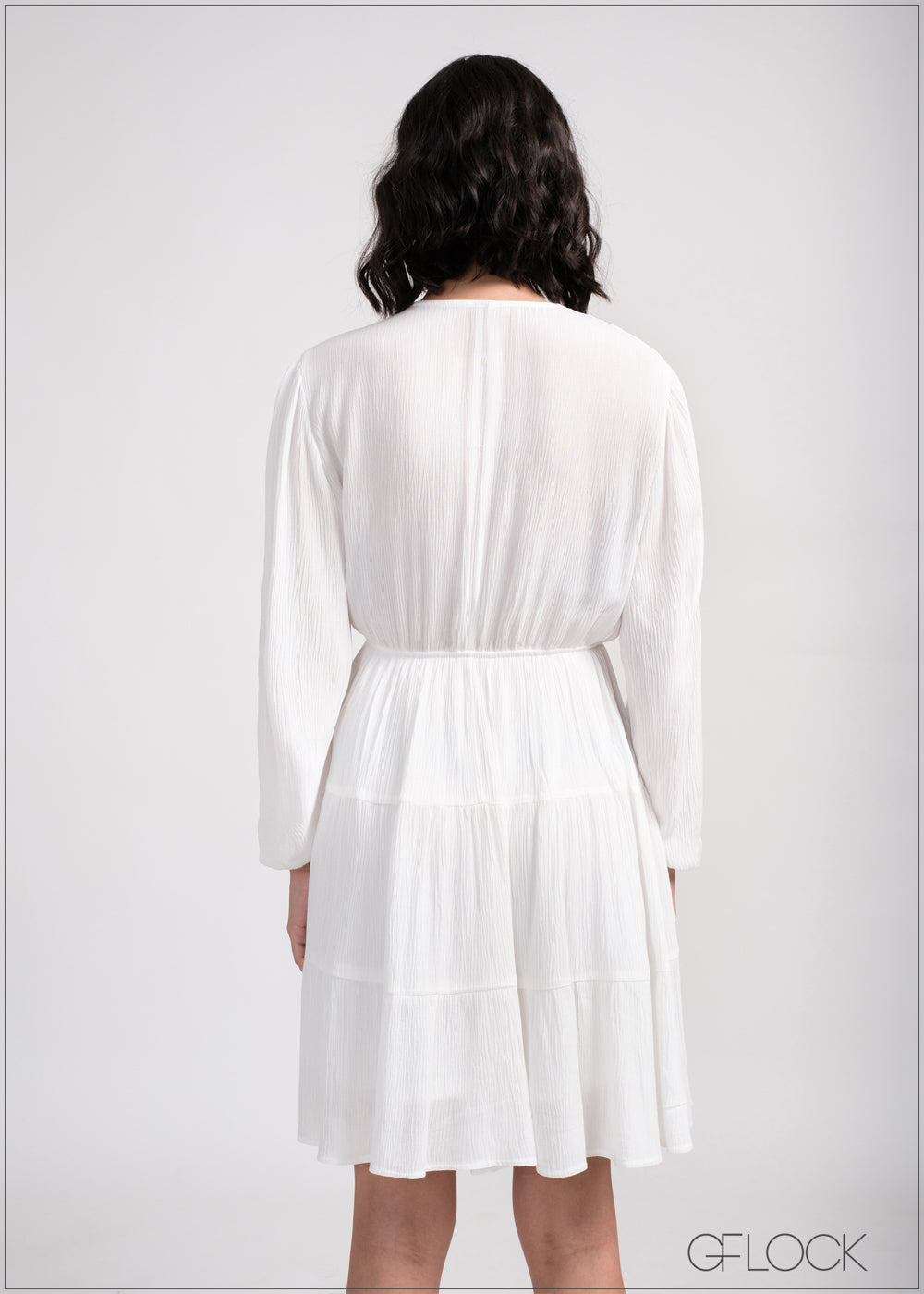 Embroidery Mini Dress - 190525