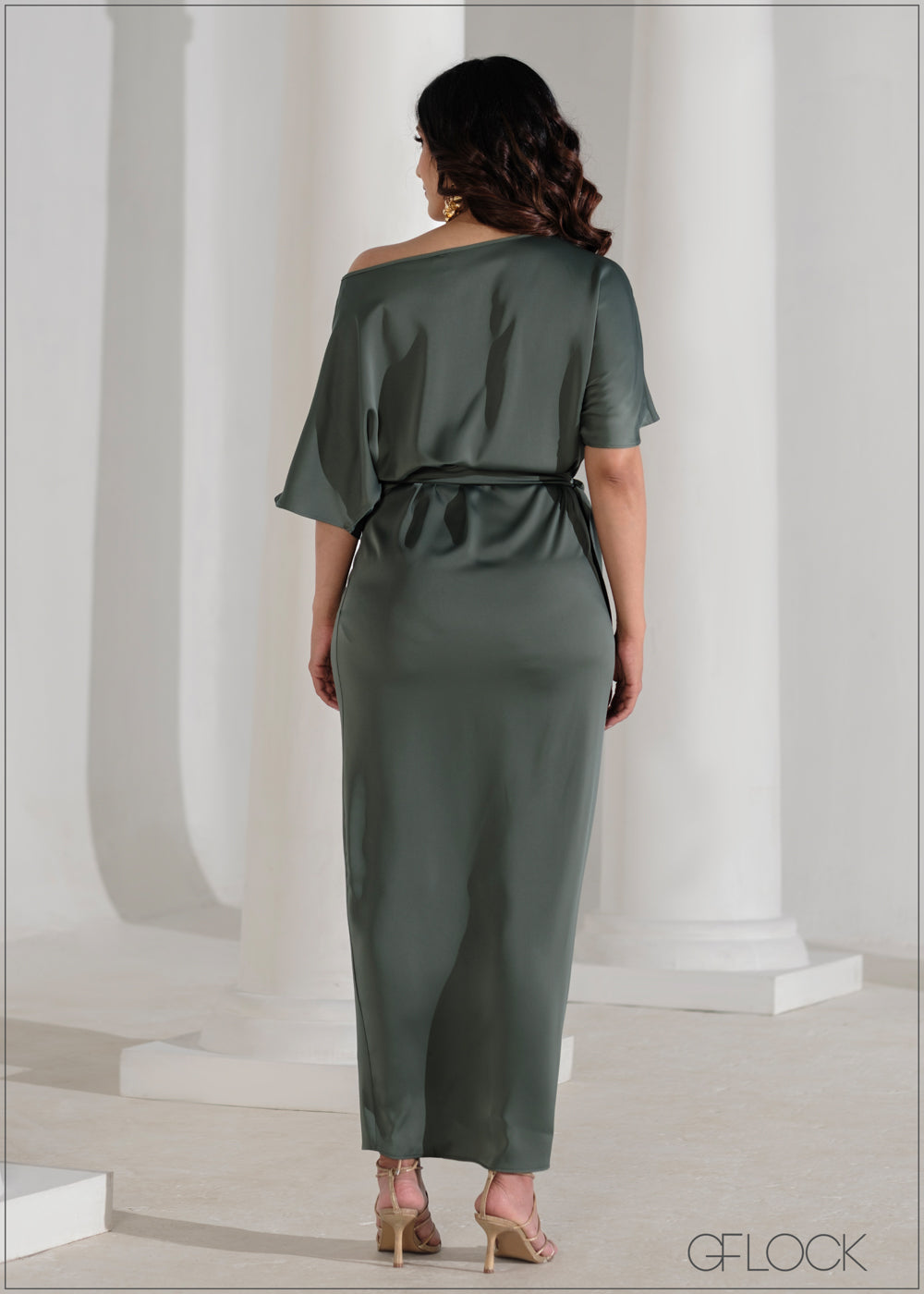 Cold Shoulder Dress - 090625