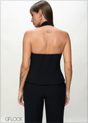 Halter Neck Waistcoat - 090226