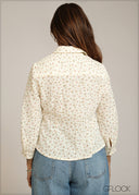 Long Sleeve Detailed Top - 301026