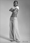 Oversize Baggy Jean - Short Length - 120926