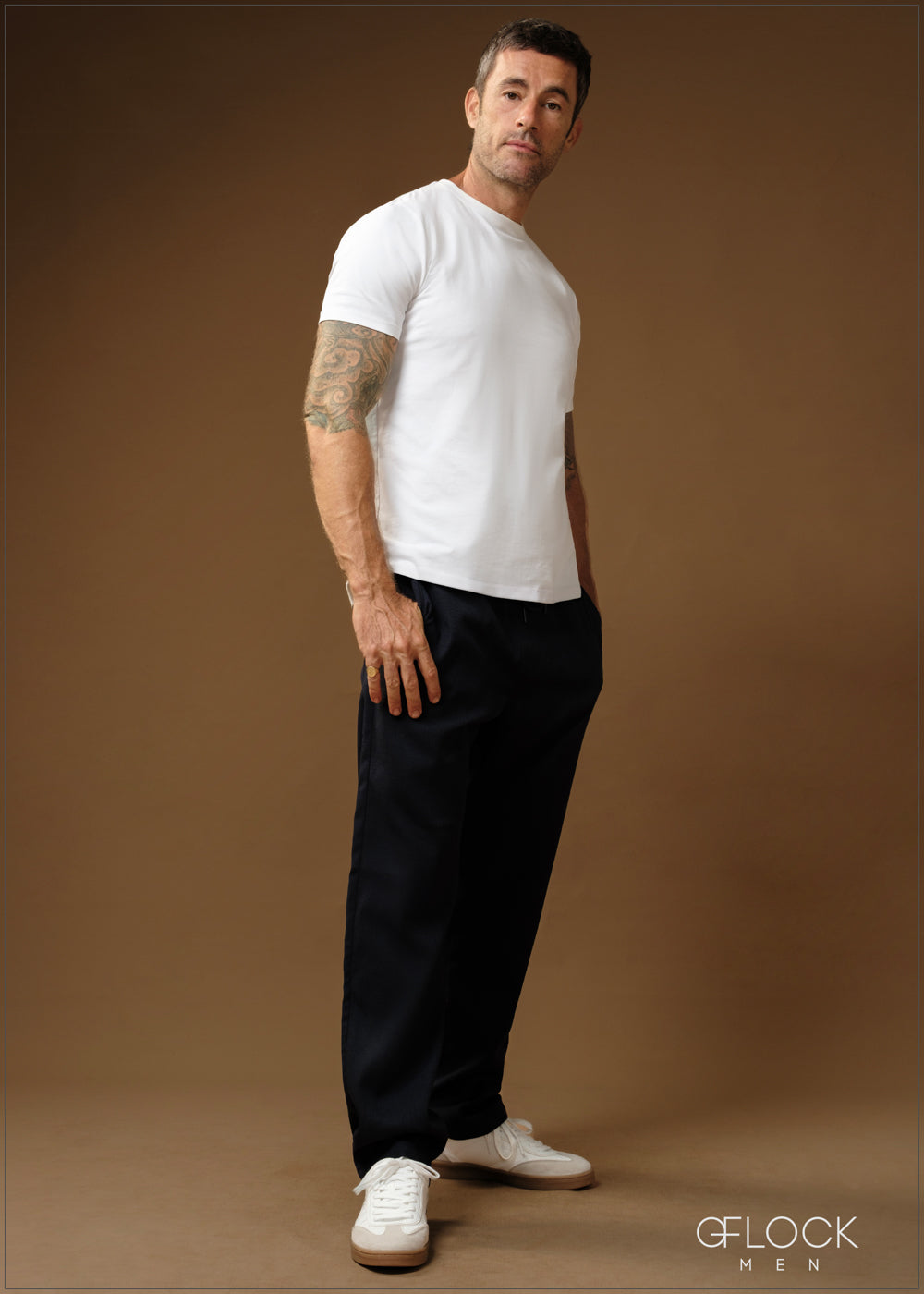Textured Comfort Trouser - 041025