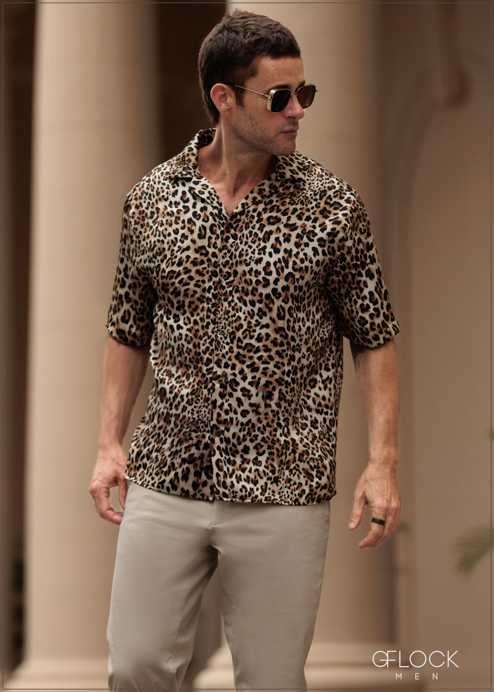 Oversize Revere Collar Shirt - 130825