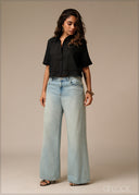 Dobby Crop Top - 250926