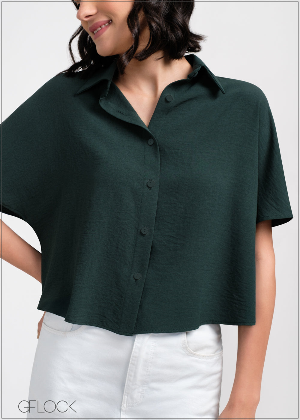 Cropped Shirt - 190525