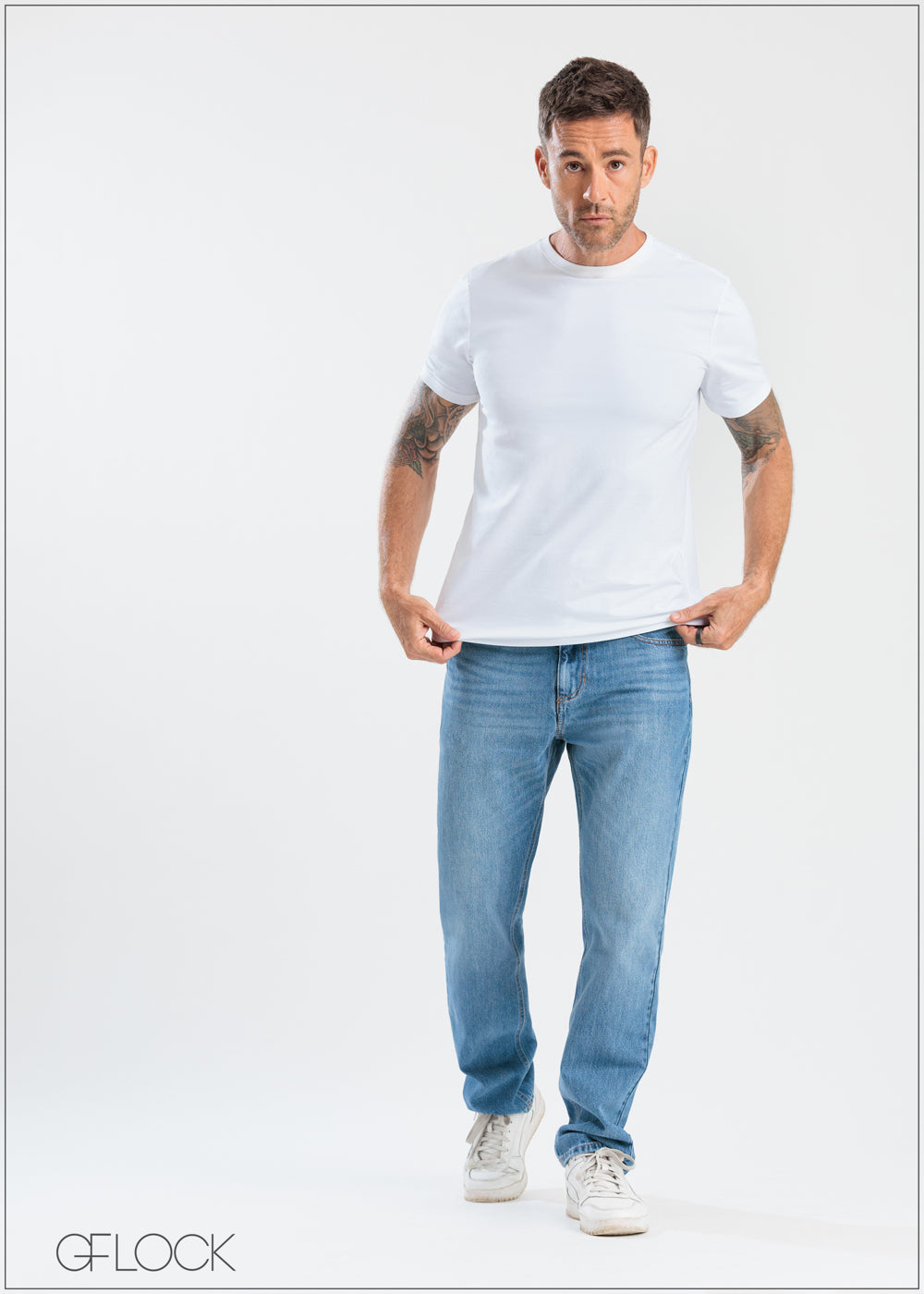 Straight Fit Jeans - Long Length - 250625