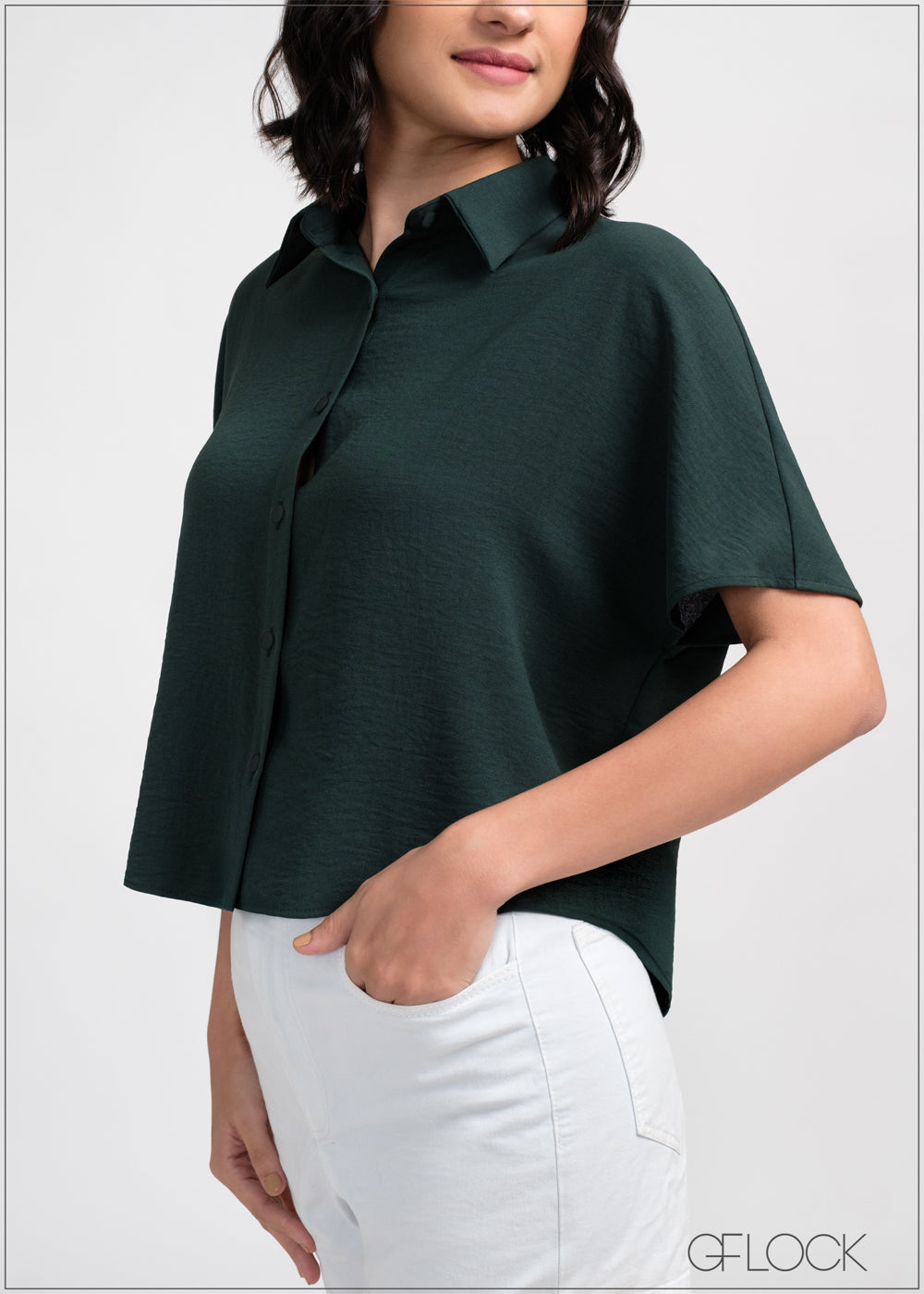 Cropped Shirt - 190525