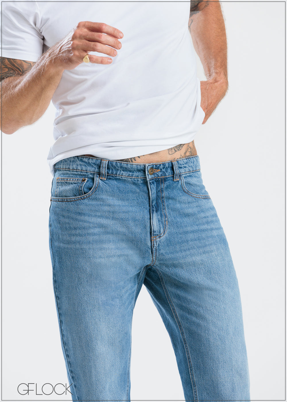 Straight Fit Jeans - Long Length - 250625