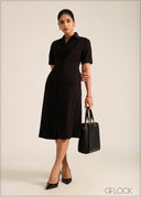 Collared Midi Dress - 261026
