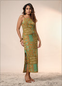 Boho Strappy Beaded Dress - 040426