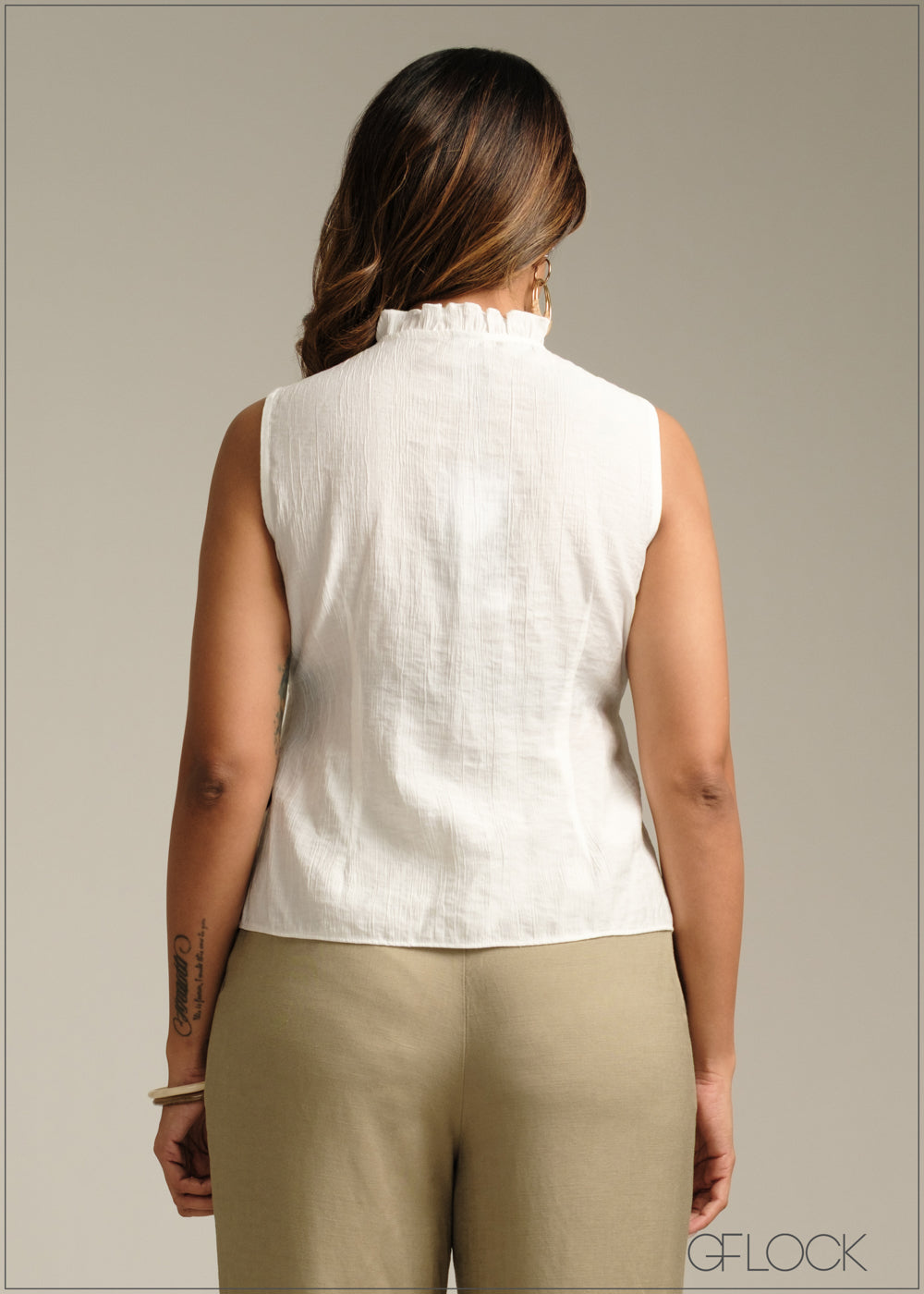 Front Tie Detailed Top - 190925