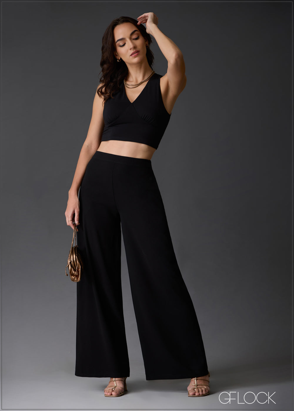 High Waist Flare Pant - 020525